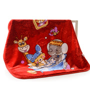 Baby Blanket Embosed Mora Kids Double Ply High Quality