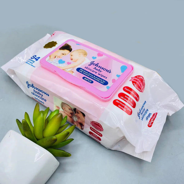 Johnsans Baby Skincare Wipes 84Pcs - Sunshine
