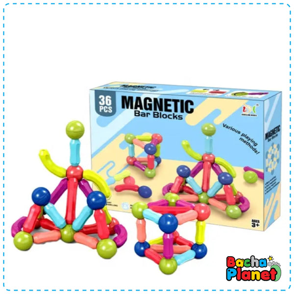 Magnetic Building Sticks – 36pcs