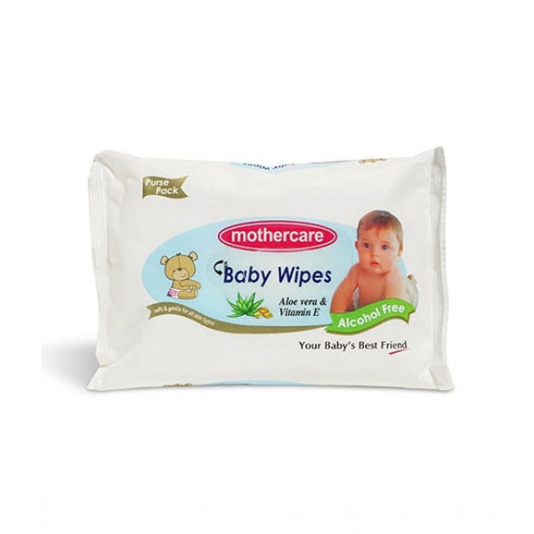 Mothercare Baby Wipes White Purse Pack Small 25Pcs