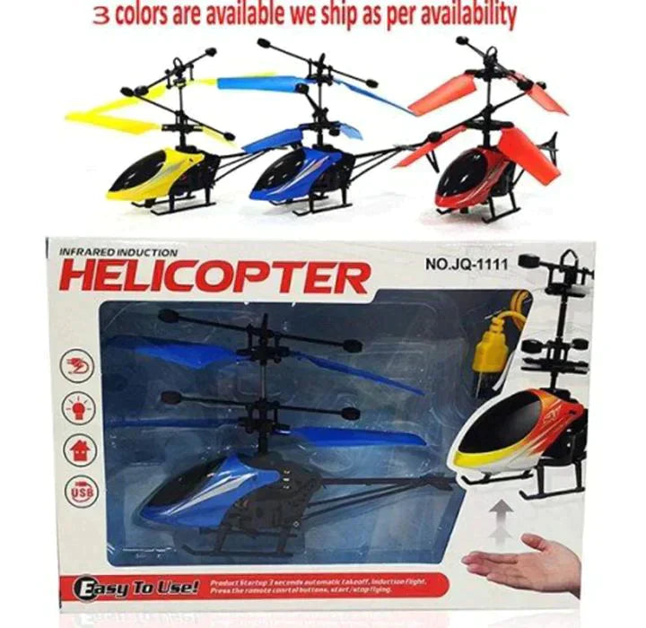 Hand sensor flying helicopter shop