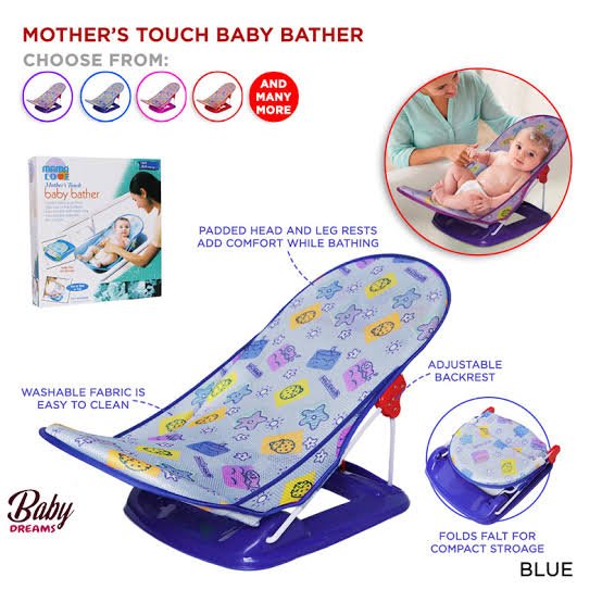 Foldable Baby Bather Adjustable Height Baby Folding Shower Rack