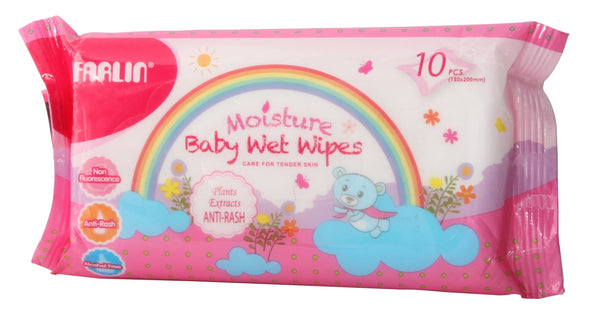 FARLIN WET WIPES ANTI RASH PK-10