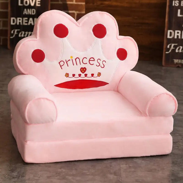 3 Layer sofa combed Kids Folding Sofa Bed-Princess