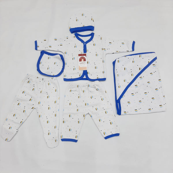 6 PIECES BABY SUIT FOR WINTER dotted